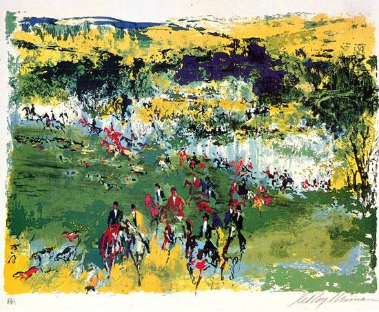 Leroy Neiman Fox Hunt